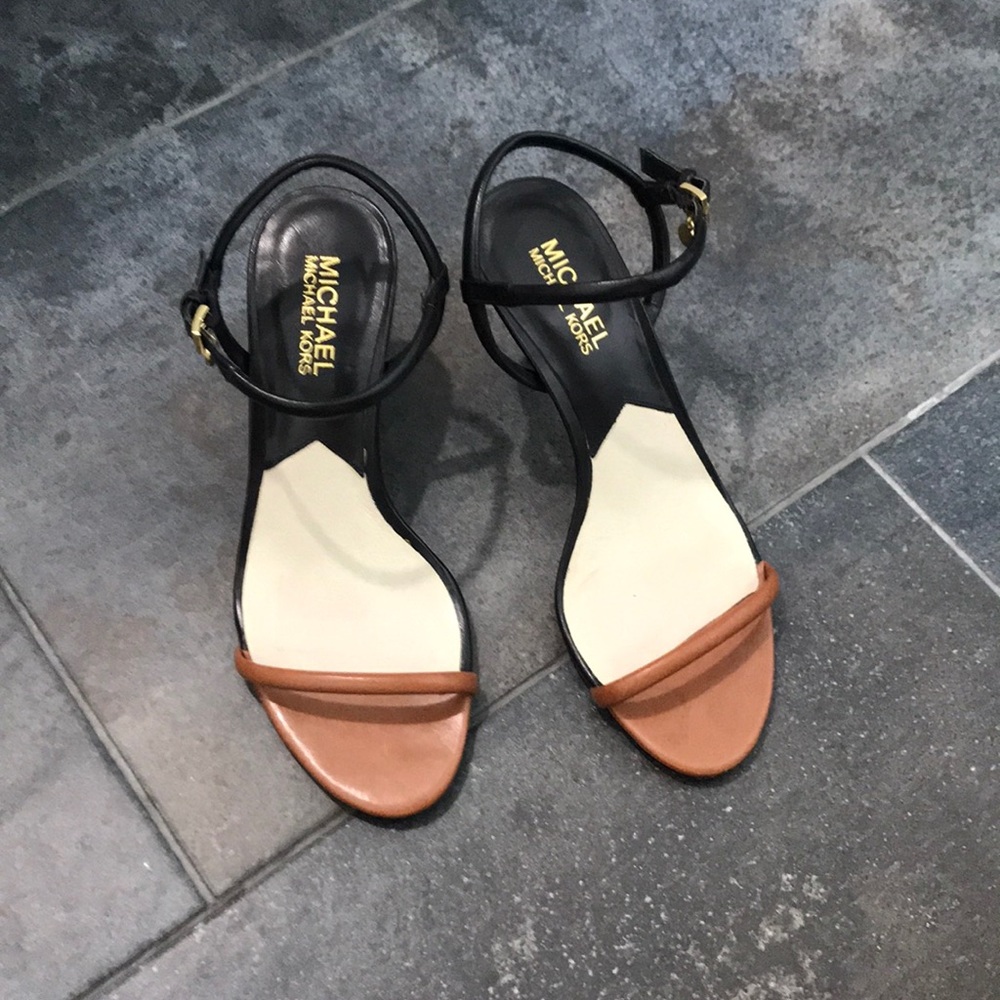 Michael Kors kitten heel sandal